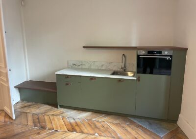 Réalisation d’une cuisine